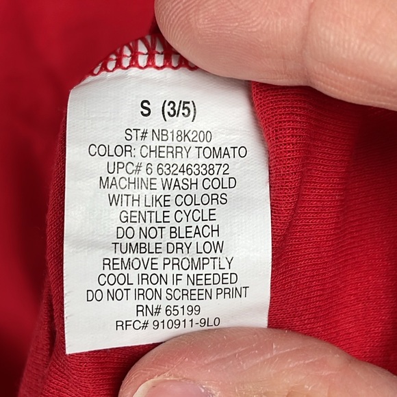 4 Pack Lightweight Layering Stretch Tees Red Yellow Pink Green T-Shirt Juniors S - Picture 7 of 12